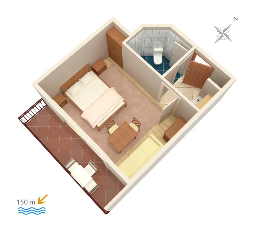 Apartments&rooms with parking space Baska Voda, Makarska - 301 Exteriör bild